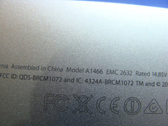 MacBook Air A1466 13" 2014 MD760LL/B Bottom Case Silver 923-0443