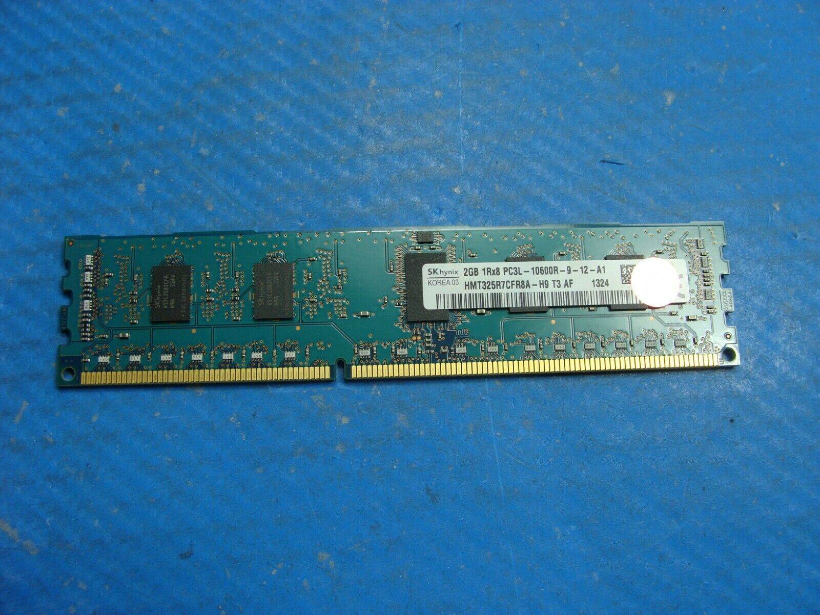 Dell T5600 DIMM SKhynix 2GB Memory PC3L-10600R-9-12-A1 HMT325R7CFR8A-H9 #2 - Tested Computer Laptop Parts