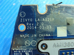 Lenovo Yoga 2 13 13.3" i5-4210U 1.7GHz Motherboard 5B20G19198 LA-A921P AS IS