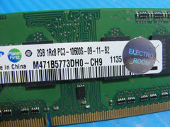 MacBook A1278 SO-DIMM Samsung 2GB Memory PC3-10600S-09-11-B2 M471B5773DH0-CH9 - Tested Computer Laptop Parts