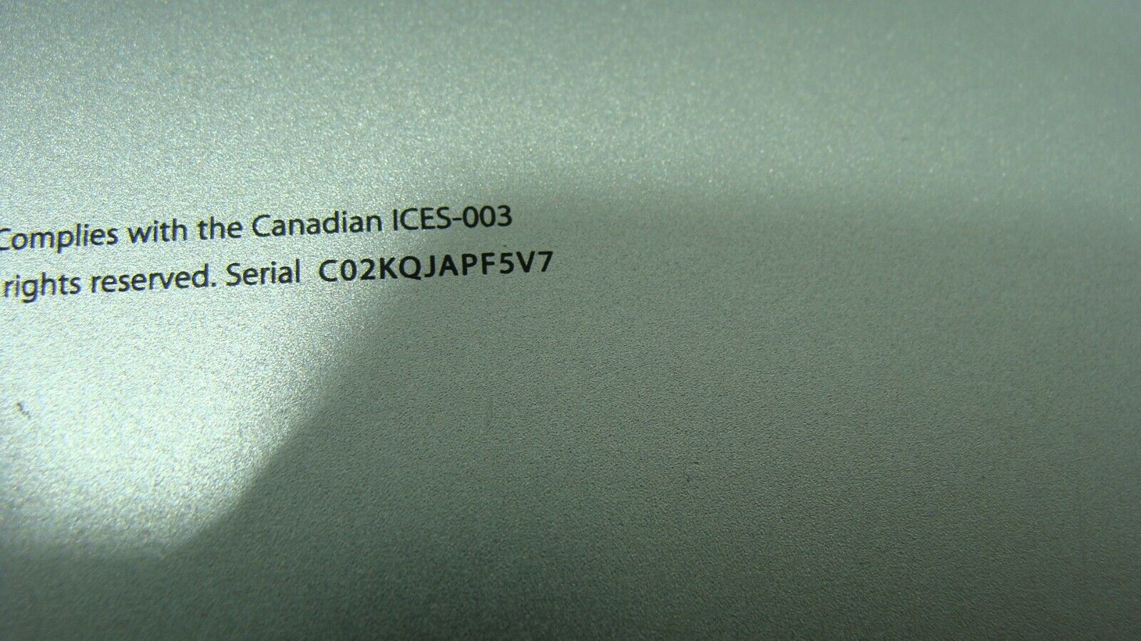 MacBook Air A1466 13 Mid 2013 MD760LL/A Genuine Laptop Bottom Case 923-0443