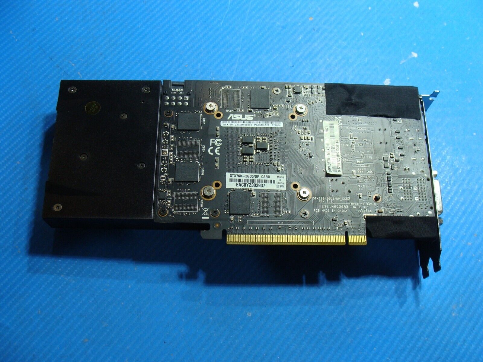 Asus ROG G20AJ NVIDIA GeForce GTX 760 2GB GDDR5 PCIe Video Card DTX760-2GB5/DP