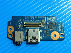 Asus ROG GL551JW-WH71 15.6" Genuine Laptop Audio Jack USB Board 60NB08B0-IO2000 