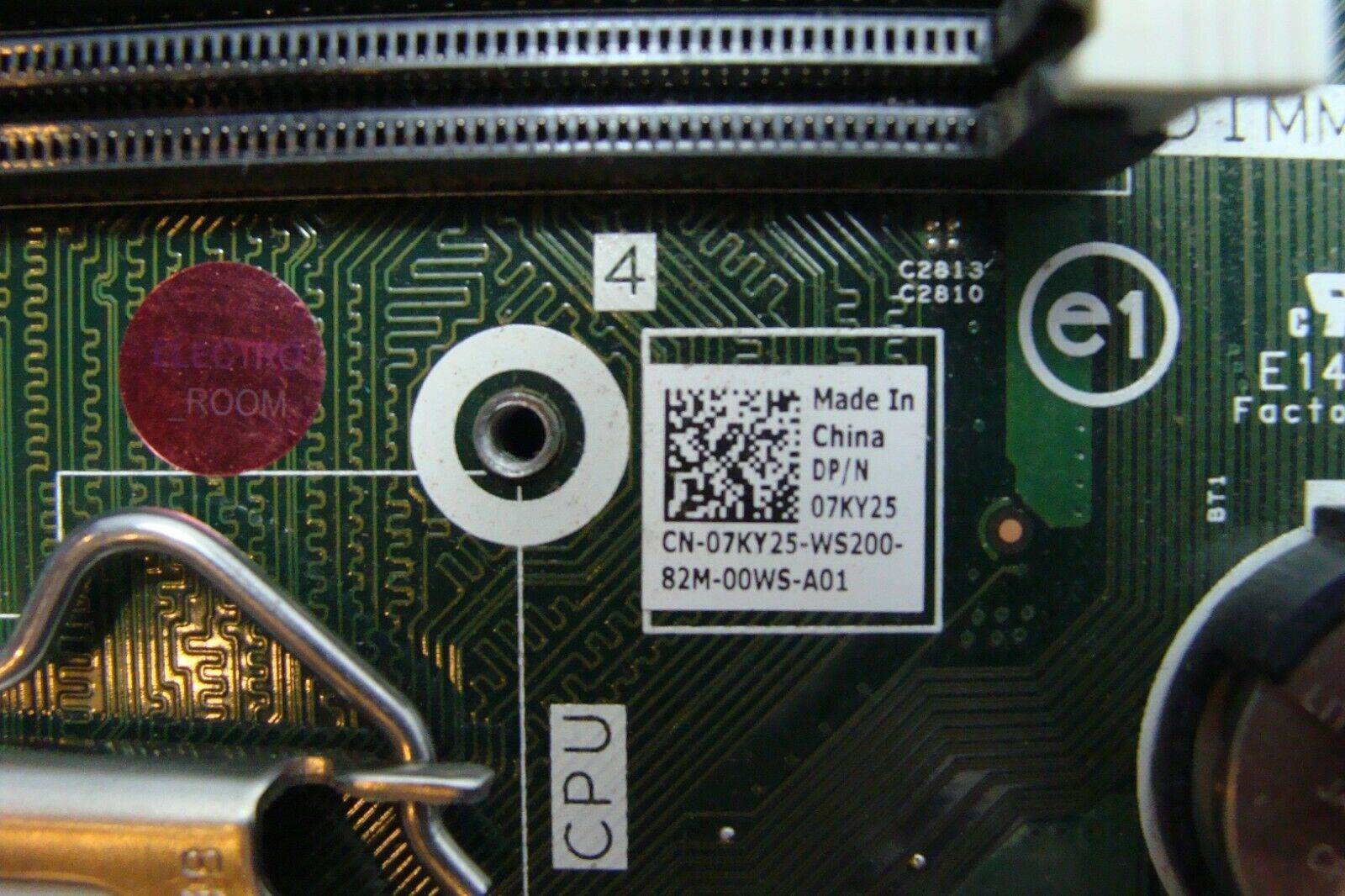 Dell Inspiron 3668 Genuine Desktop Intel Motherboard 7ky25 - Tested Computer Laptop Parts
