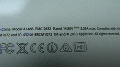 MacBook Air A1466 13" 2014 MD760LL/B MD761LL/B Genuine Bottom Case 923-0443 #4 Apple