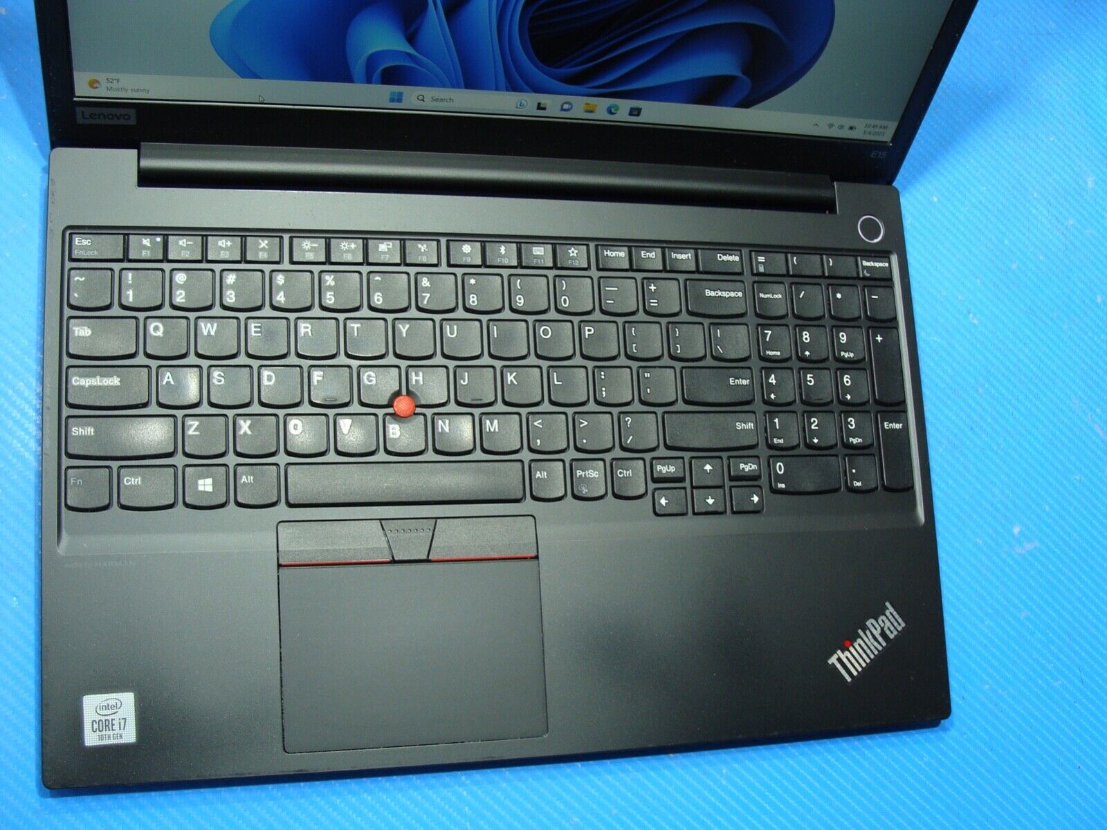 In Warranty 05/23 Lenovo ThinkPad E15 15.6