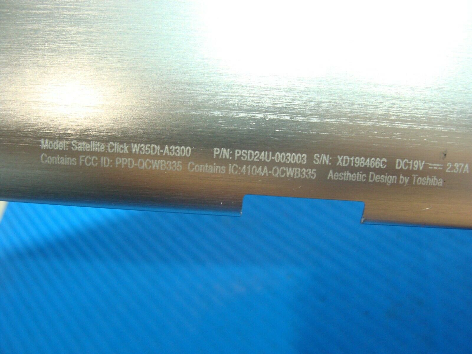 Toshiba Satellite Click W35Dt-A3300 13.3