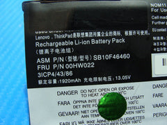 Lenovo Thinkpad T470s 14" Battery 11.25Wh 24Wh 1920mAh 00HW022
