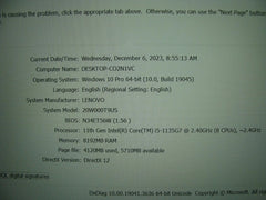 in Wrty 3/26 Lenovo ThinkPad T14 Gen 2 14" FHD Intel i5 1135G7 8GB RAM 256GB SSD