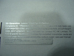 Works Great Lenovo ThinkPad X1 Carbon 7th Gen 14" 16GB 512GB SSD i7 7600U 2.8GHz