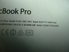 MacBook Pro A1502 MGX72LL/A MGX82LL/A Mid 2014 13" Housing Bottom Case 923-00108 Apple
