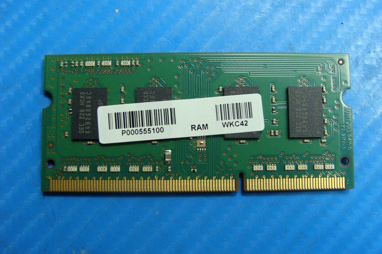 Toshiba P845t Samsung 2Gb SO-DIMM Memory RAM pc3-12800s m471b5773chs-ck0 - Tested Computer Laptop Parts