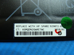 HP Spectre x360 13-ae011dx 13.3" OEM Battery 11.55V 60.9Wh 5275mAh 929072-855