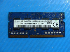 Asus R554L So-Dimm SK Hynix 2GB 1Rx16 Memory RAM PC3L-12800S HMT425S6CFR6A-PB - Tested Computer Laptop Parts