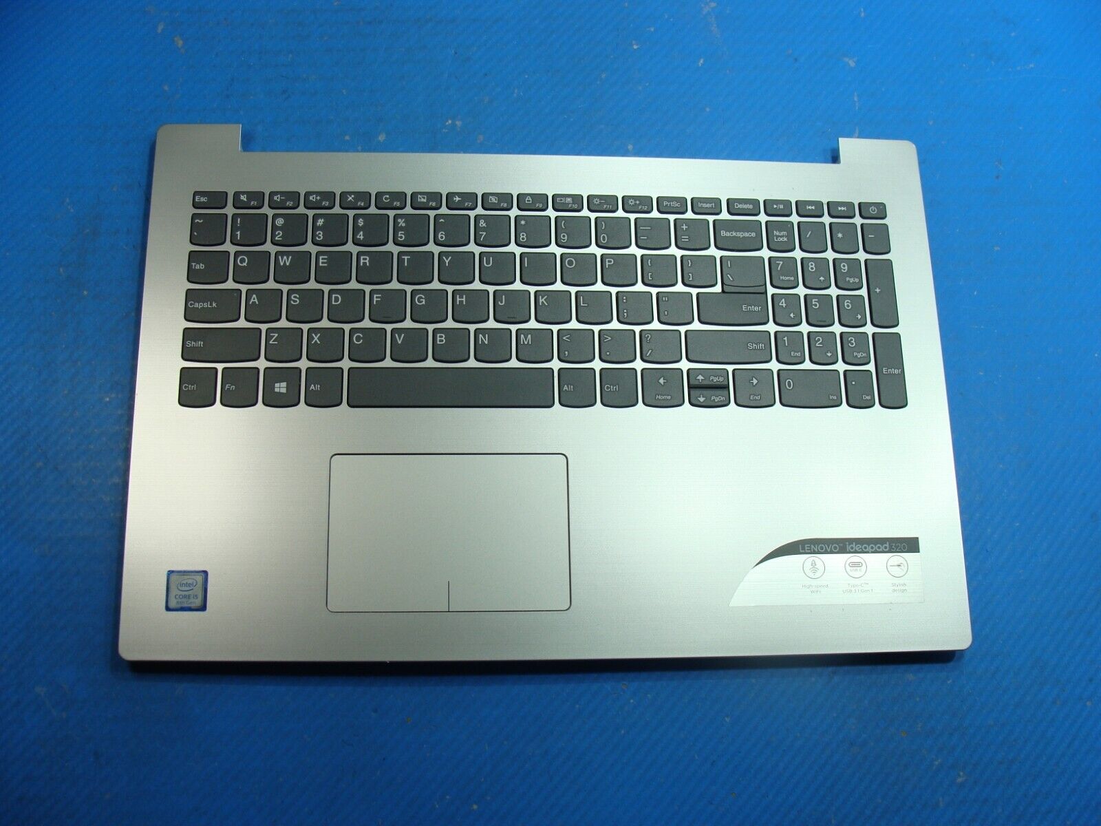 Lenovo IdeaPad 320-15IKB 15.6 Genuine Palmrest Touchpad Keyboard AP13R000310 A