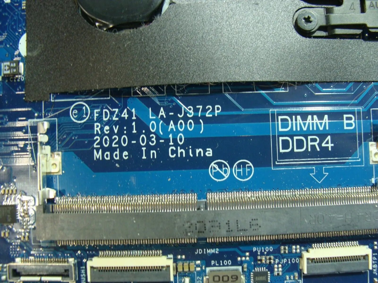 Dell Latitude 14 5410 Genuine Intel i5-10310U 1.7GHz Motherboard LA-J372P 5TWVF