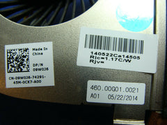 Dell Inspiron 15 3542 15.6" CPU Cooling Fan w/Heatsink 9W0J6 460.00G01.0021 ER* - Laptop Parts - Buy Authentic Computer Parts - Top Seller Ebay