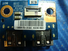 Toshiba Satellite 15.6" P55t-A5118 OEM Dual USB Board w/Cable N0C3G13B01 GLP* Toshiba