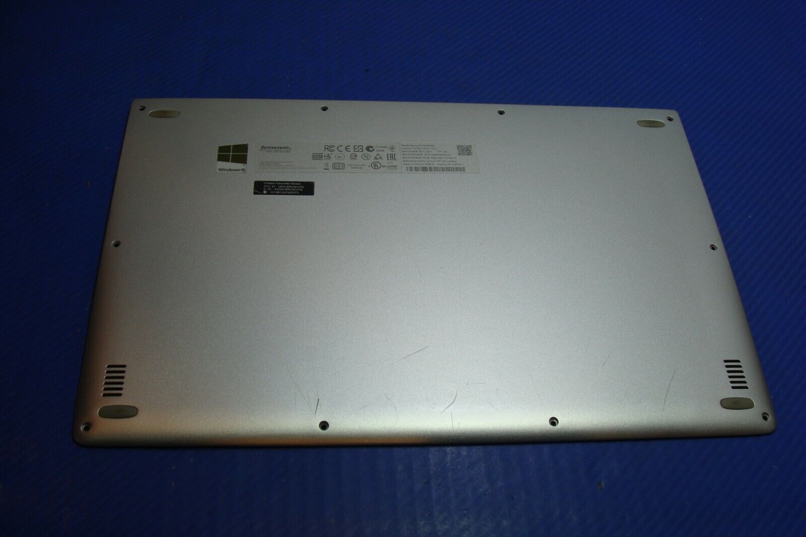 Lenovo Yoga 3 Pro 13.3 1370 Genuine Bottom Case Base Cover Silver AM0TA000300