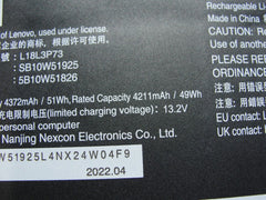 Lenovo ThinkPad T14 14" Genuine Battery 11.55V 51Wh 4372mAh L18L3P73 5B10W51826