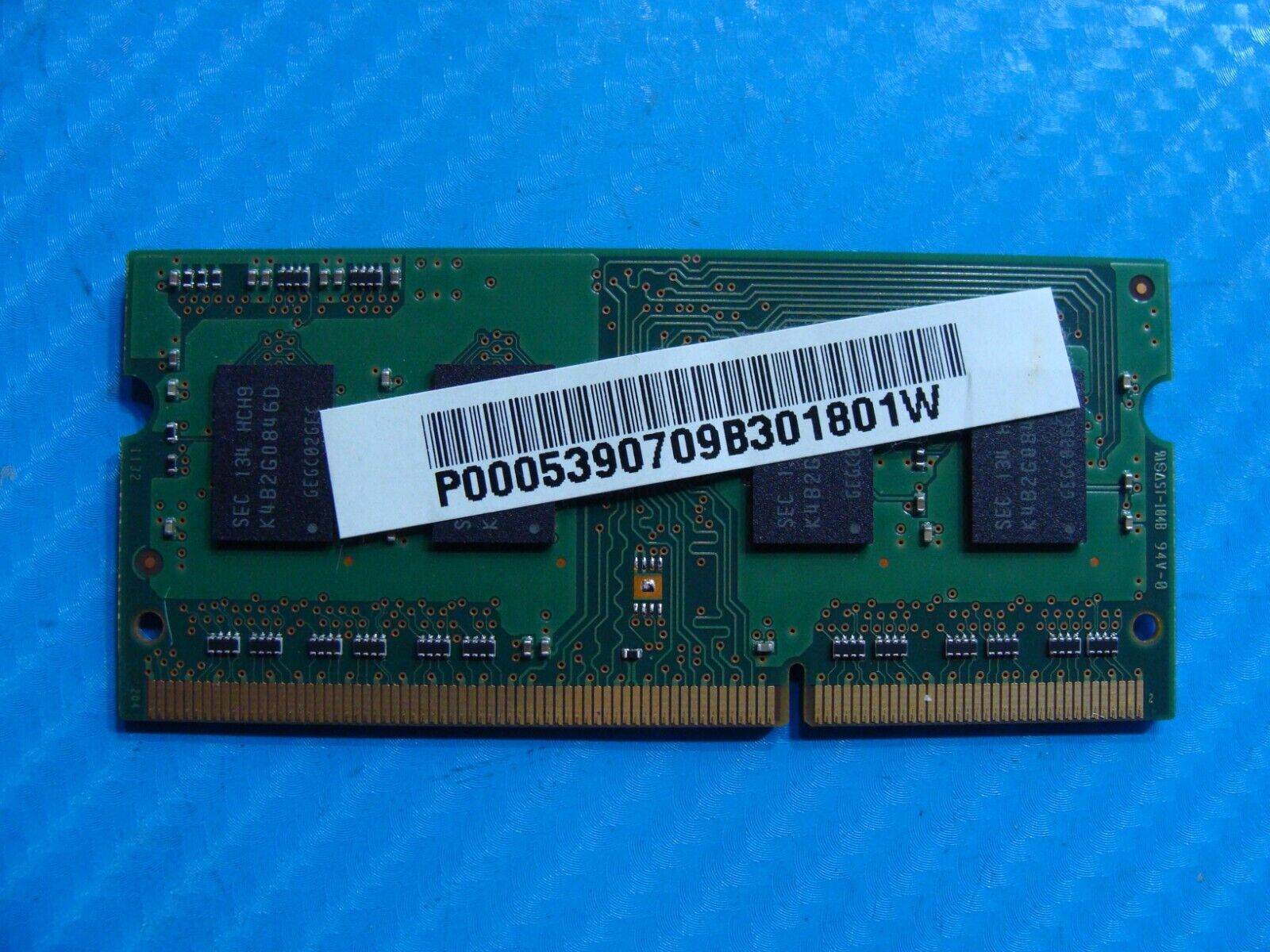 Toshiba L755 So-Dimm Samsung 2Gb Memory Ram PC3-10600S M471B5773DH0-CH9 - Tested Computer Laptop Parts