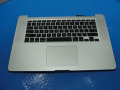 MacBook Pro A1398 15" 2015 MJLQ2LL Top Case Palmrest NO Battery Silver 661-02536