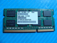 HP m6-1105dx So-Dimm Samsung 4GB 2Rx8 Memory RAM PC3-12800S M471B5273CH0-CK0 - Tested Computer Laptop Parts