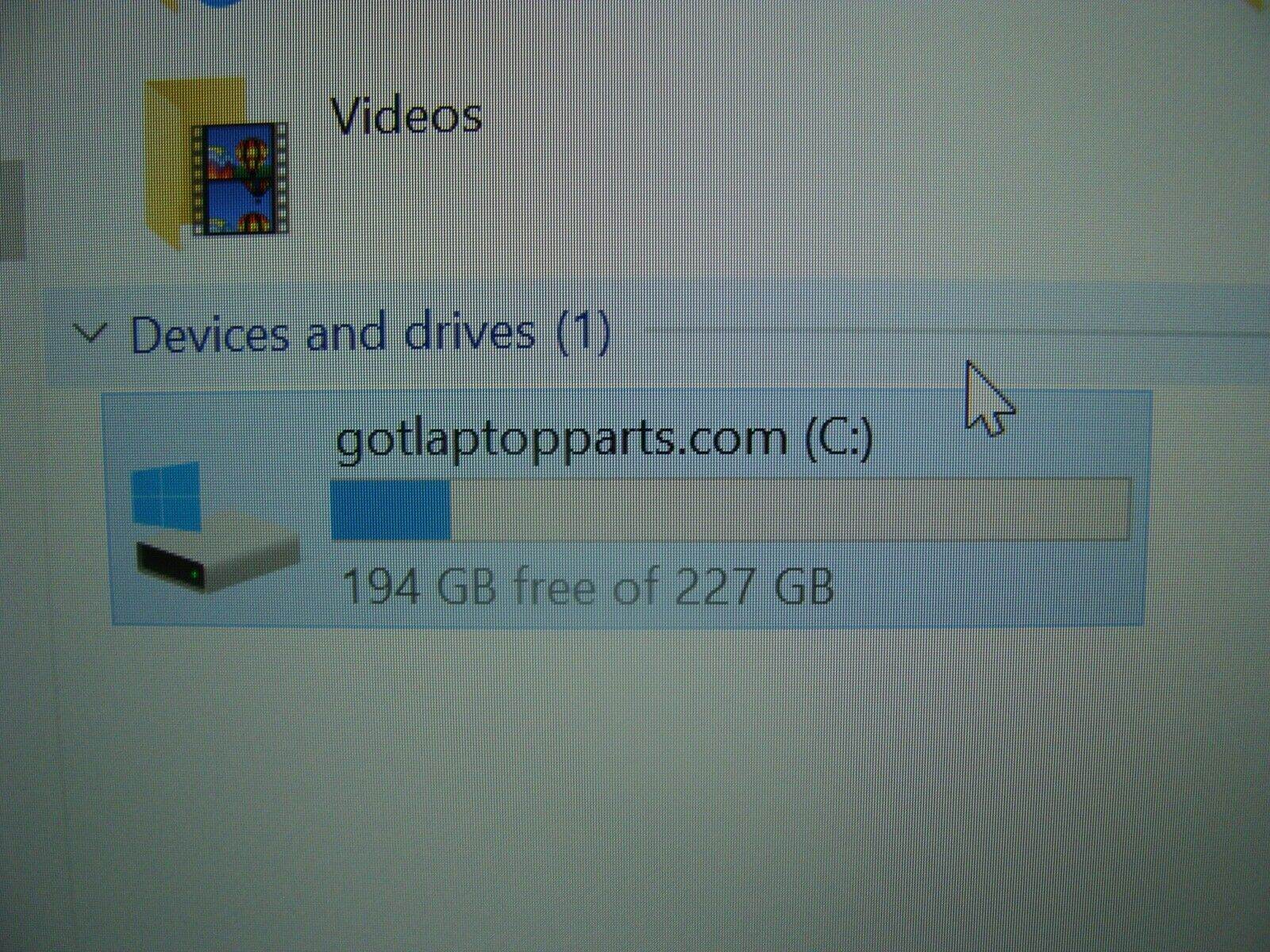 Grade A+ Excel Battery Dell XPS 13 9360 Laptop Intel i5-7300U 2.6GHZ 256GB 8GB - Tested Computer Laptop Parts