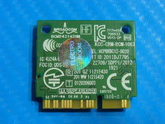 Sony Vaio SVF15218SNW 15.6" Genuine Laptop WiFi Wireless Card BCM943142HM - Laptop Parts - Buy Authentic Computer Parts - Top Seller Ebay