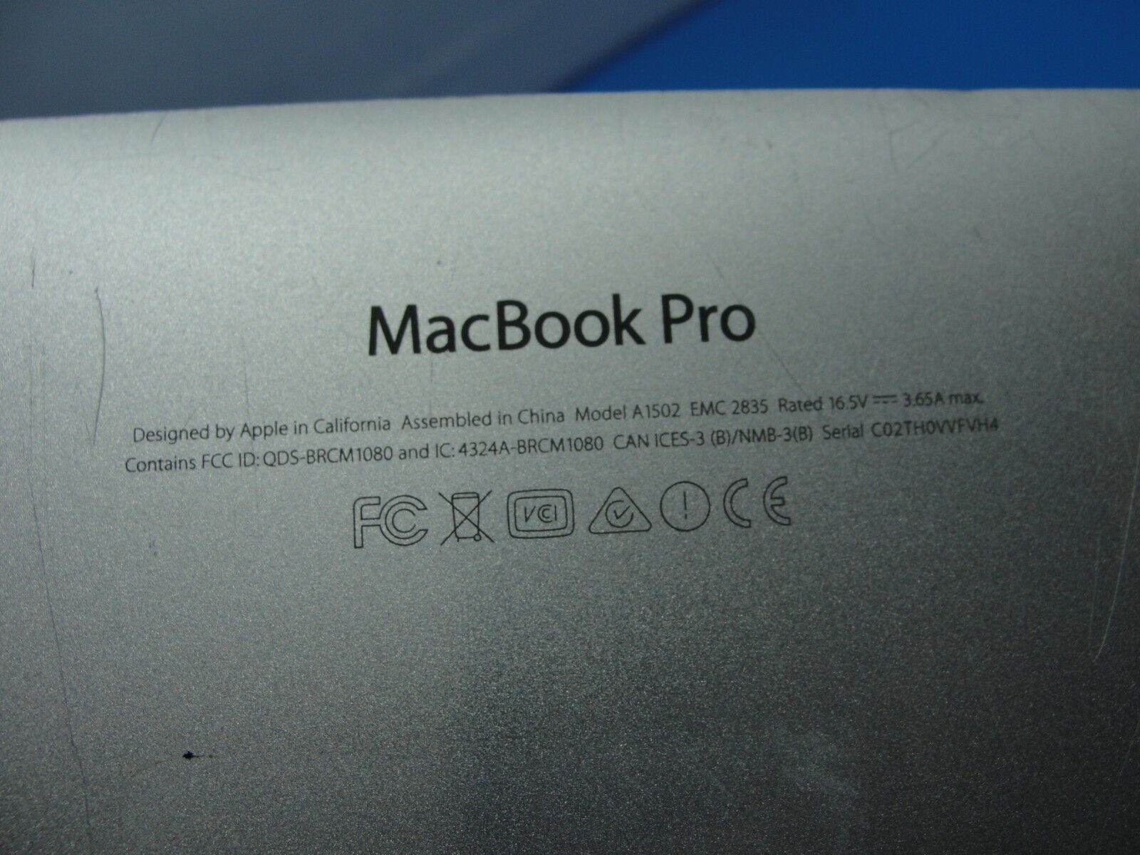 MacBook Pro A1502 13