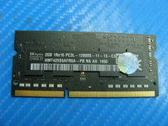 MacBook A1278 SO-DIMM SK Hynix 2GB Memory PC3L-12800S-11-13-C3 HMT425S6AFR6A-PB - Tested Computer Laptop Parts