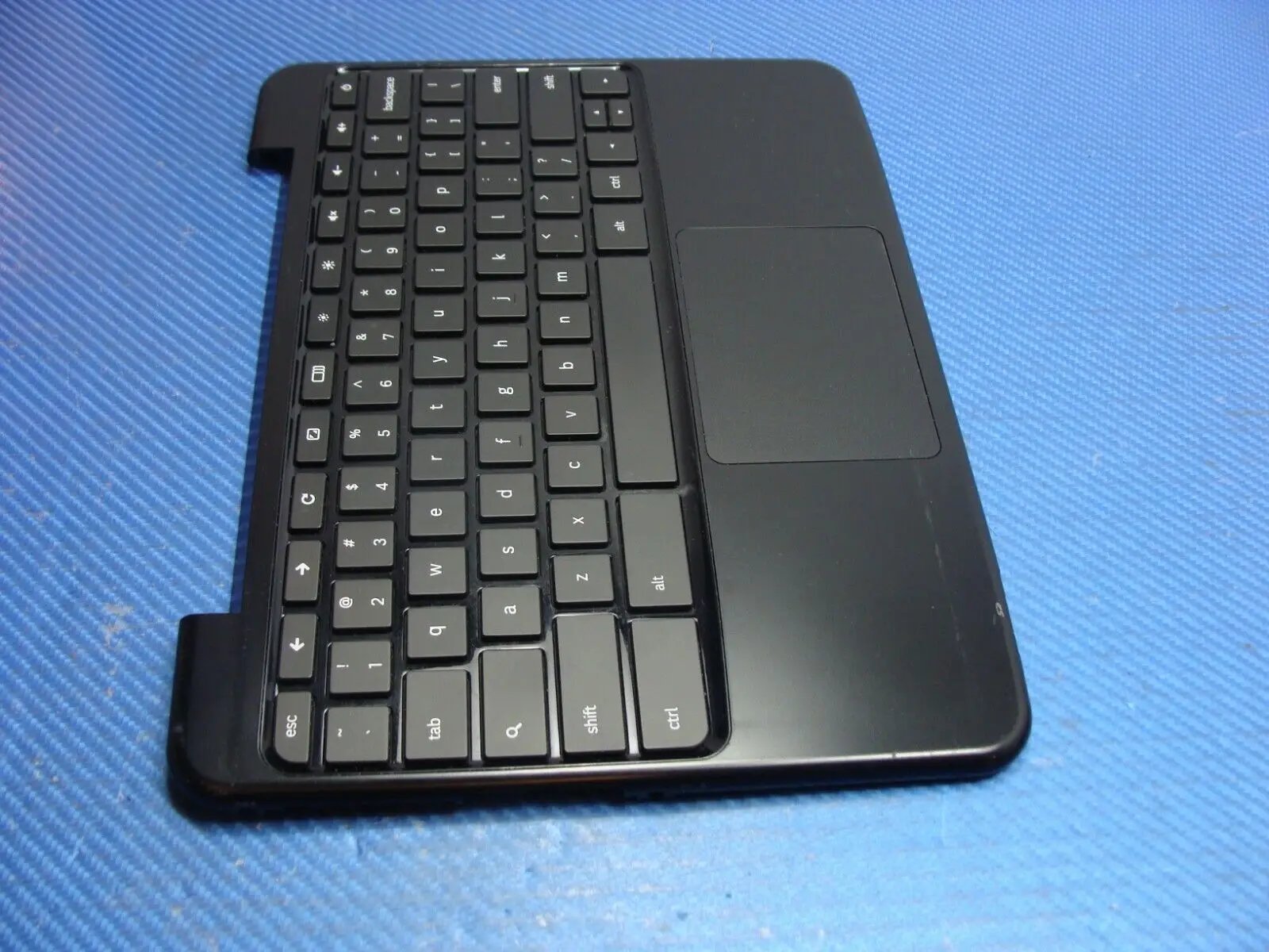 Samsung Chromebook 12.1 XE500C21-HZ3US Palmrest w/TouchPad Keyboard BA75-03065A