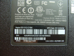 Acer Aspire ES1-512-C1W0 15.6" Genuine Bottom Case w/Speakers 460.03703.002