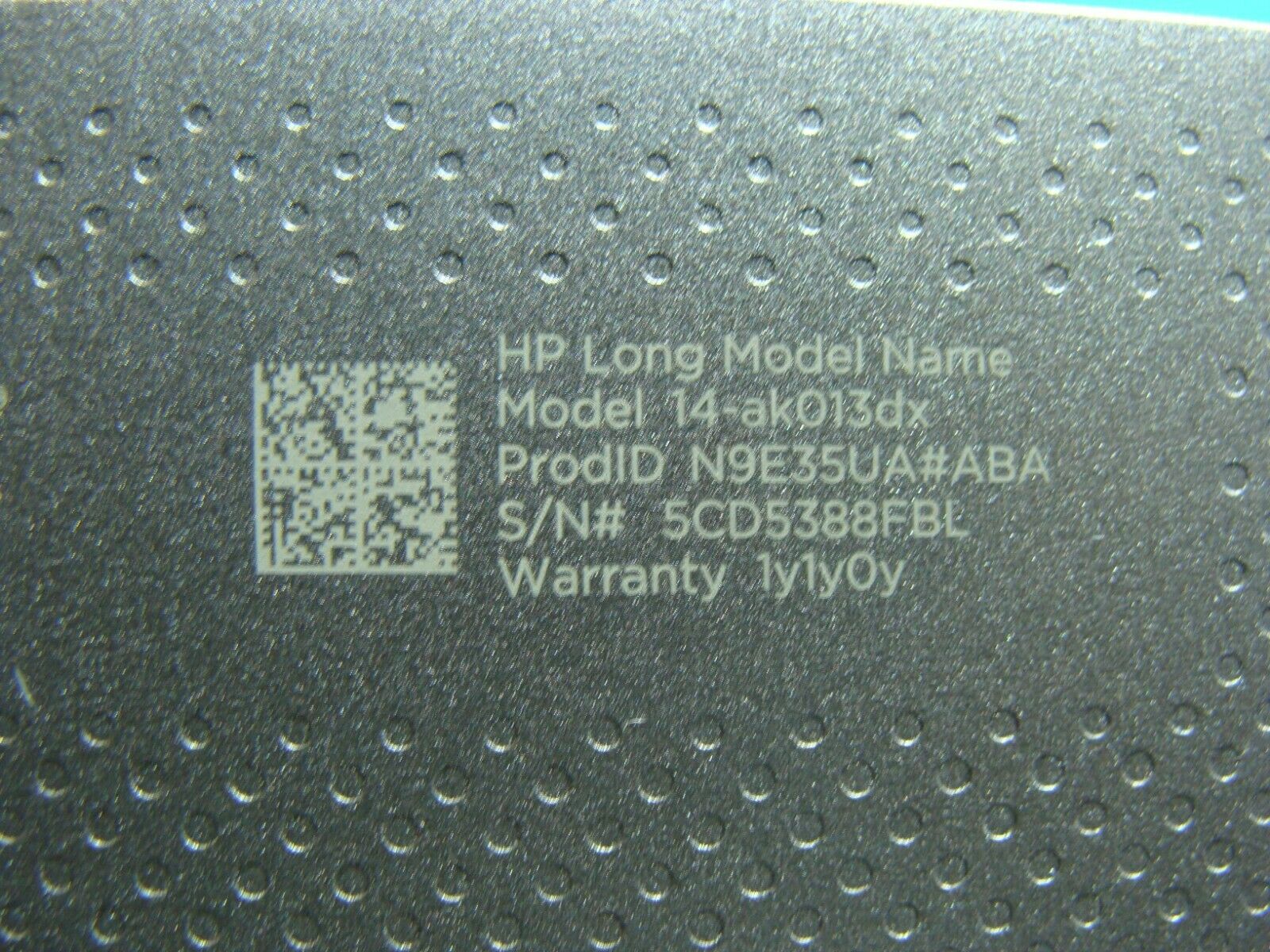 HP Chromebook 14-ak013dx 14