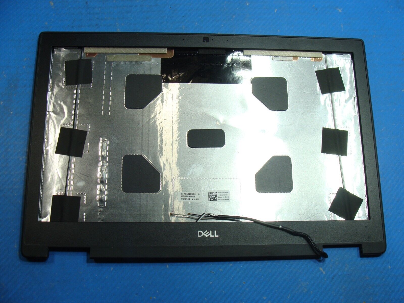 Dell Precision 7530 15.6 Genuine LCD Back Cover w/Front Bezel CV185