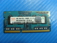 MacBook A1286 SO-DIMM Hynix 2GB Memory RAM PC3-12800S-11-11-B2 HMT325S6CFR8C-PB - Tested Computer Laptop Parts