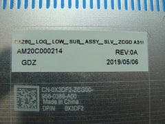 Dell XPS 13 9380 13.3" Bottom Case Base Cover X3DF2 AM20C000214 Grade A