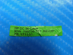 HP ENVY 13t-ad100 13.3" Genuine Laptop DC IN Power Jack w/Cable 799735-T51 HP
