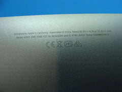 MacBook Pro A2251 13" 2020 MWP72LL/A Genuine Bottom Case Space Gray 923-04157
