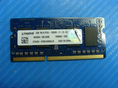 Dell Inspiron 3558 Laptop Kingston 2GB Memory PC3L-12800S-11-13-C3 9995594-009 - Tested Computer Laptop Parts