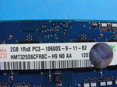 MacBook Pro A1286 Laptop Hynix 2GB Memory PC3-10600S-9-11-B2 HMT325S6BFR8C-H9 - Tested Computer Laptop Parts