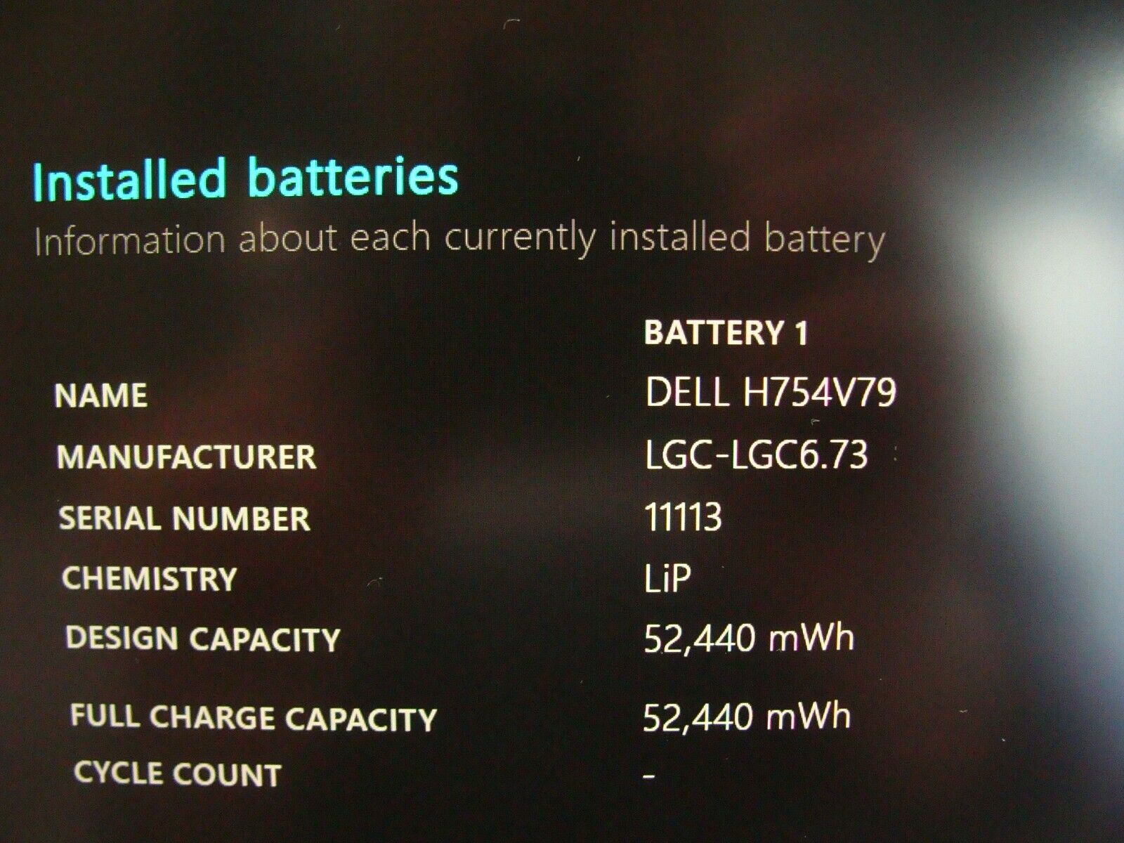 100% Battery Dell XPS 13 7390 13.3