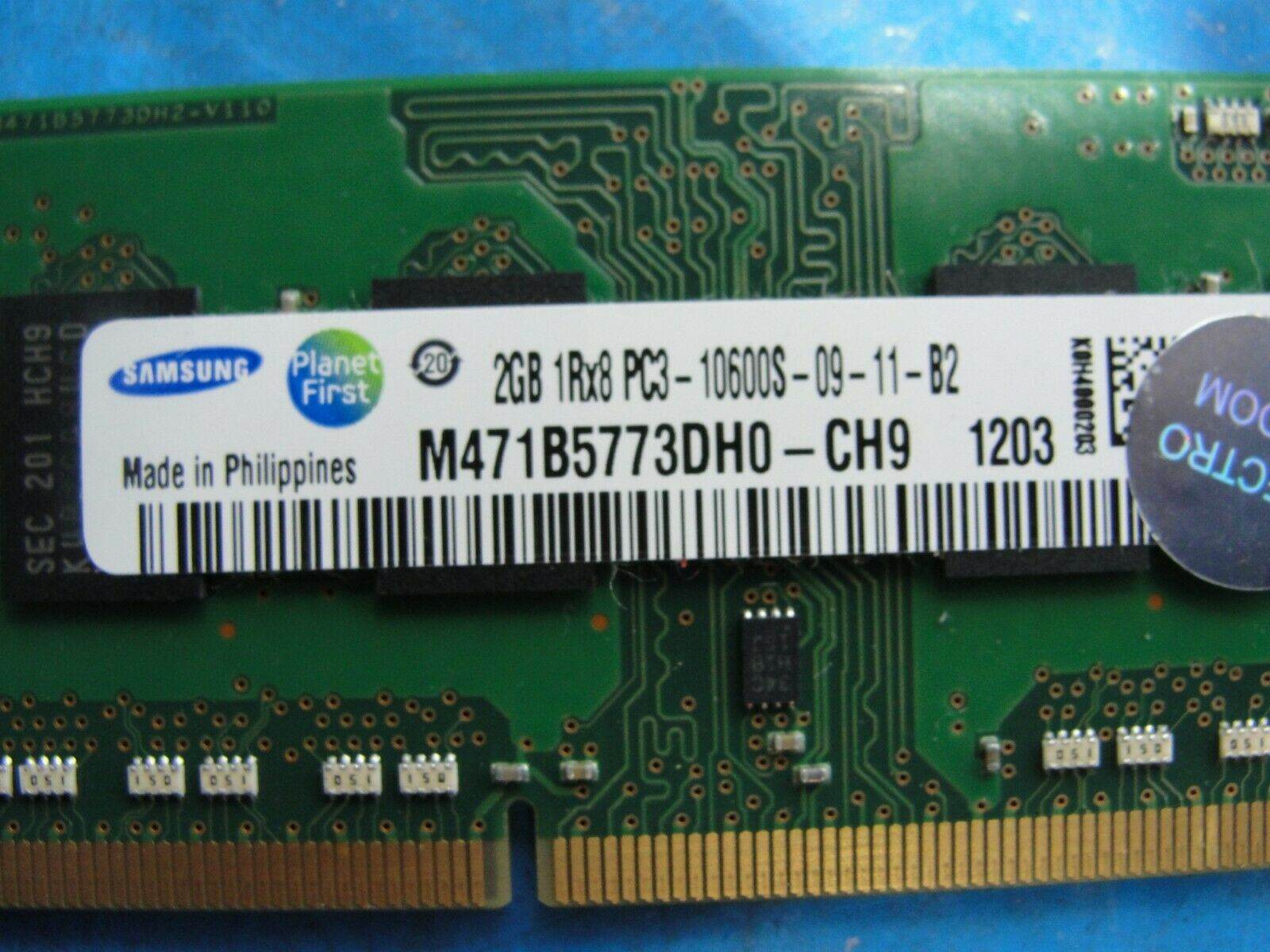 MacBook Pro A1286 Samsung 2Gb Memory Ram So-Dimm pc3-10600s m471b5773dh0-ch9 - Tested Computer Laptop Parts