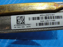 HP 15.6" 15-da0033wm Genuine Laptop CPU Cooling Heatsink l20470-001