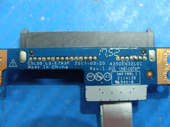 HP 15-bs033cl 15.6" HDD Hard Drive Caddy w/Connector Screws LS-E793P