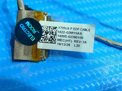 Asus X705MA-MH91-CA 17.3" Genuine Laptop LCD Video Cable 1422-02MY0AS 