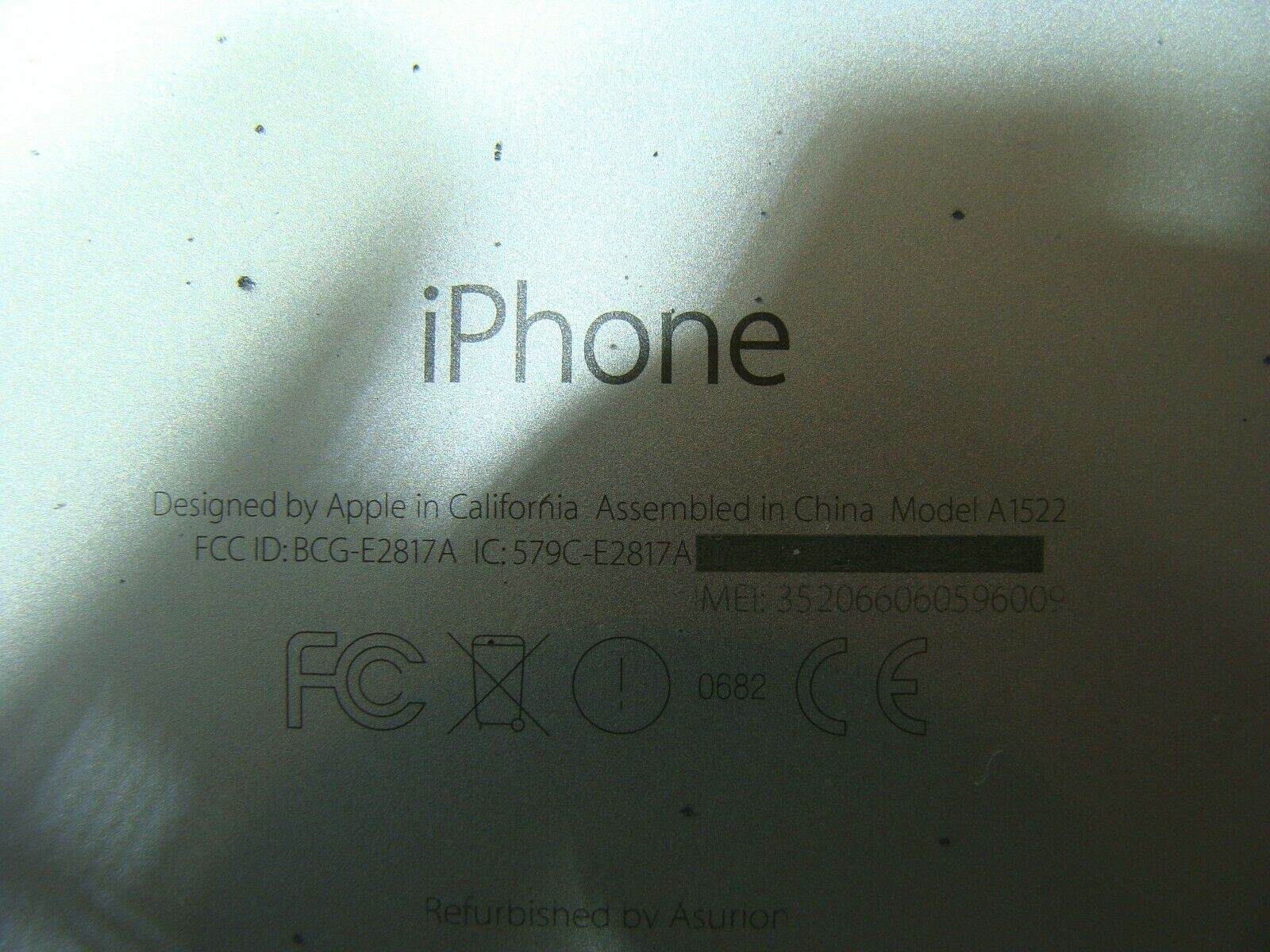 iPhone 6 Plus A1522 MGCL2LL/A Late 2014 5.5