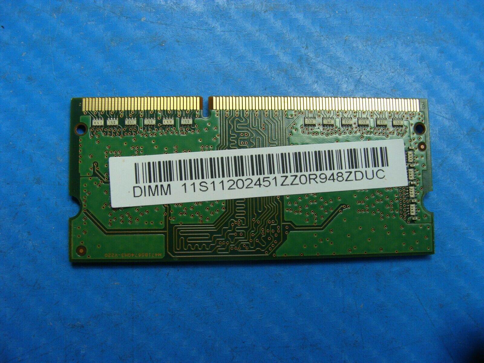 Lenovo Edge 15 80H1 Samsung SO-DIMM RAM Memory 2GB PC3L-12000S M471B5674QH0-YK0 - Tested Computer Laptop Parts
