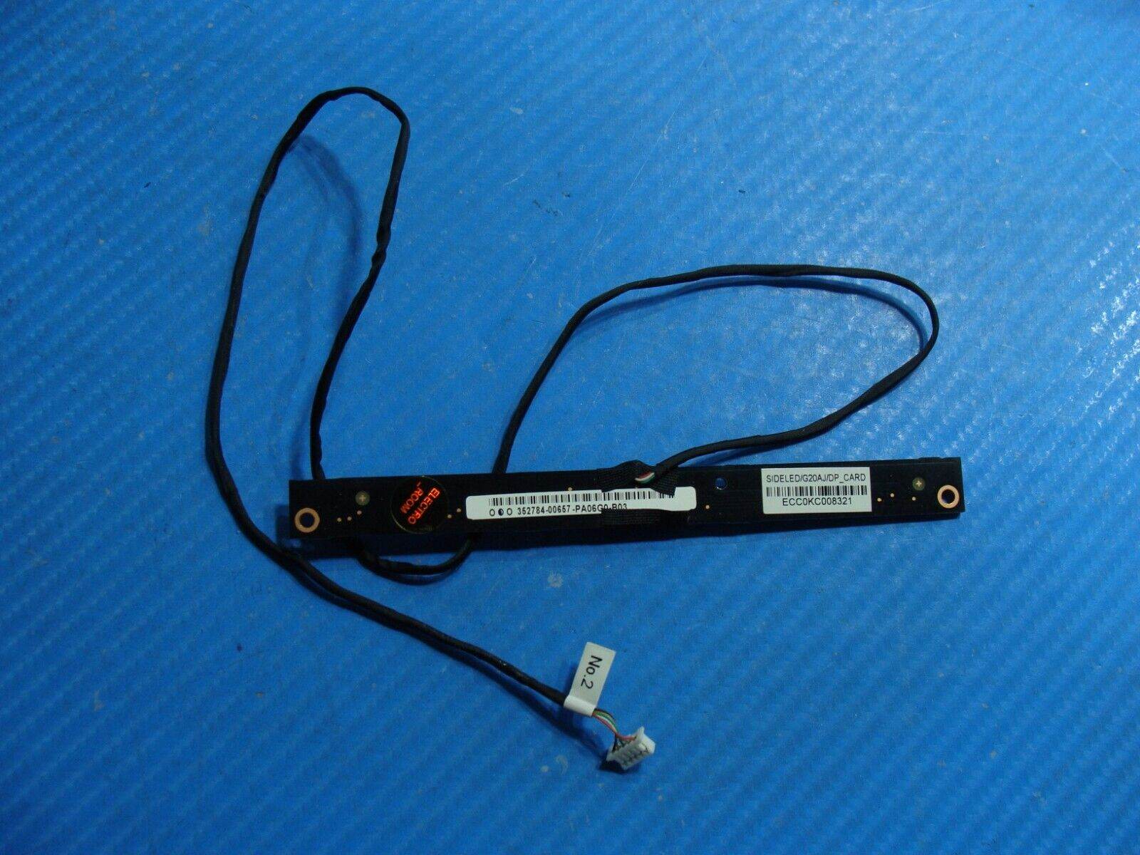 Asus ROG G20AJ Genuine Desktop LED Board w/ Cable - Tested Computer Laptop Parts