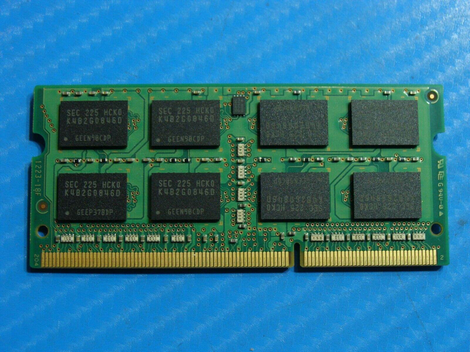 Lenovo IdeaPad U310 Samsung 4Gb Memory Ram So-Dimm pc3-12800s m471b5273dh0-ck0 - Tested Computer Laptop Parts